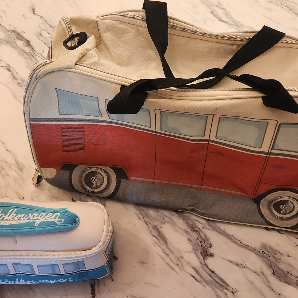 VW Bus 2 travel bag set